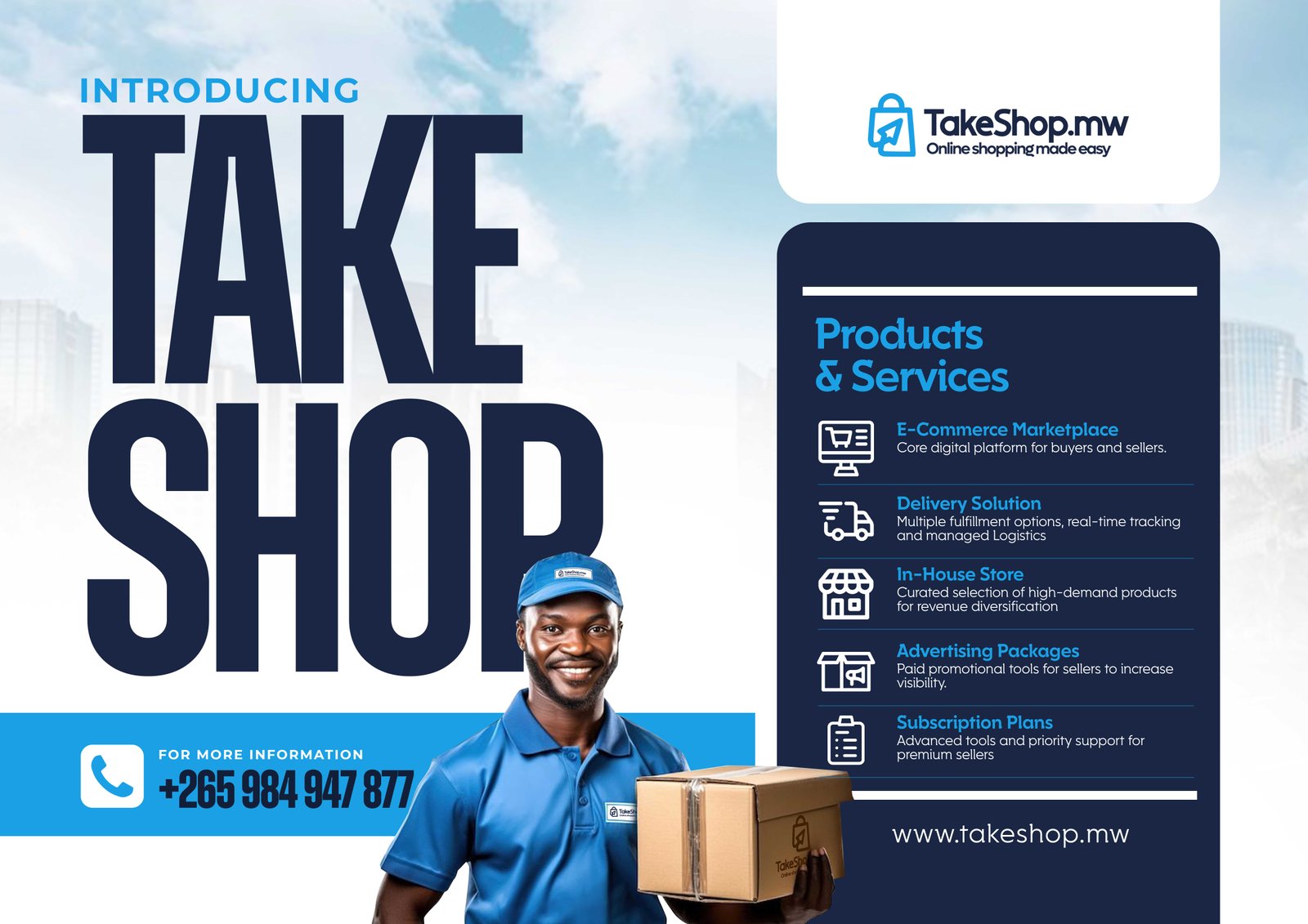 Your Ultimate Guide To Online Shopping With Takeshop.MW