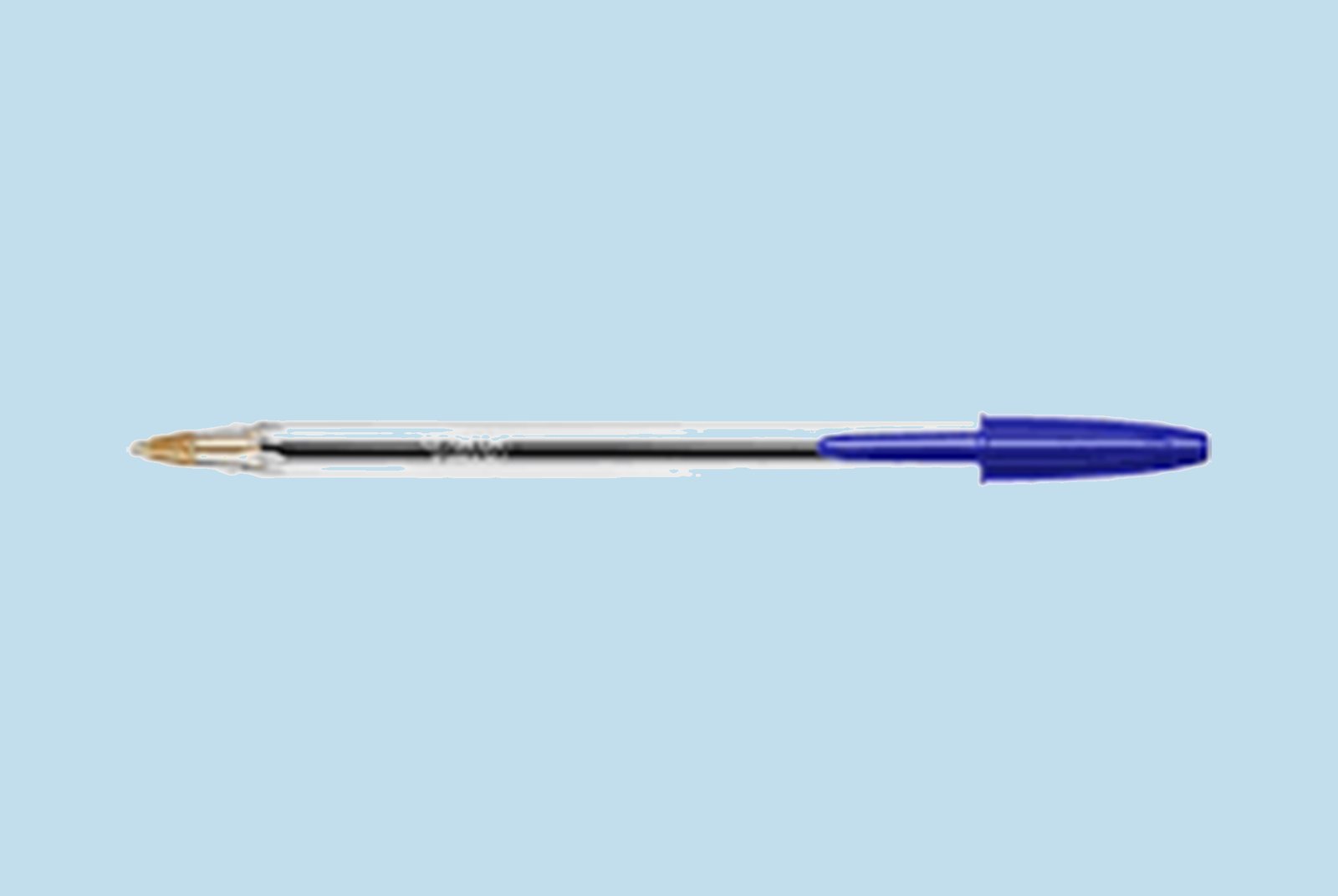 Bic Crystal Ball Blue Pen