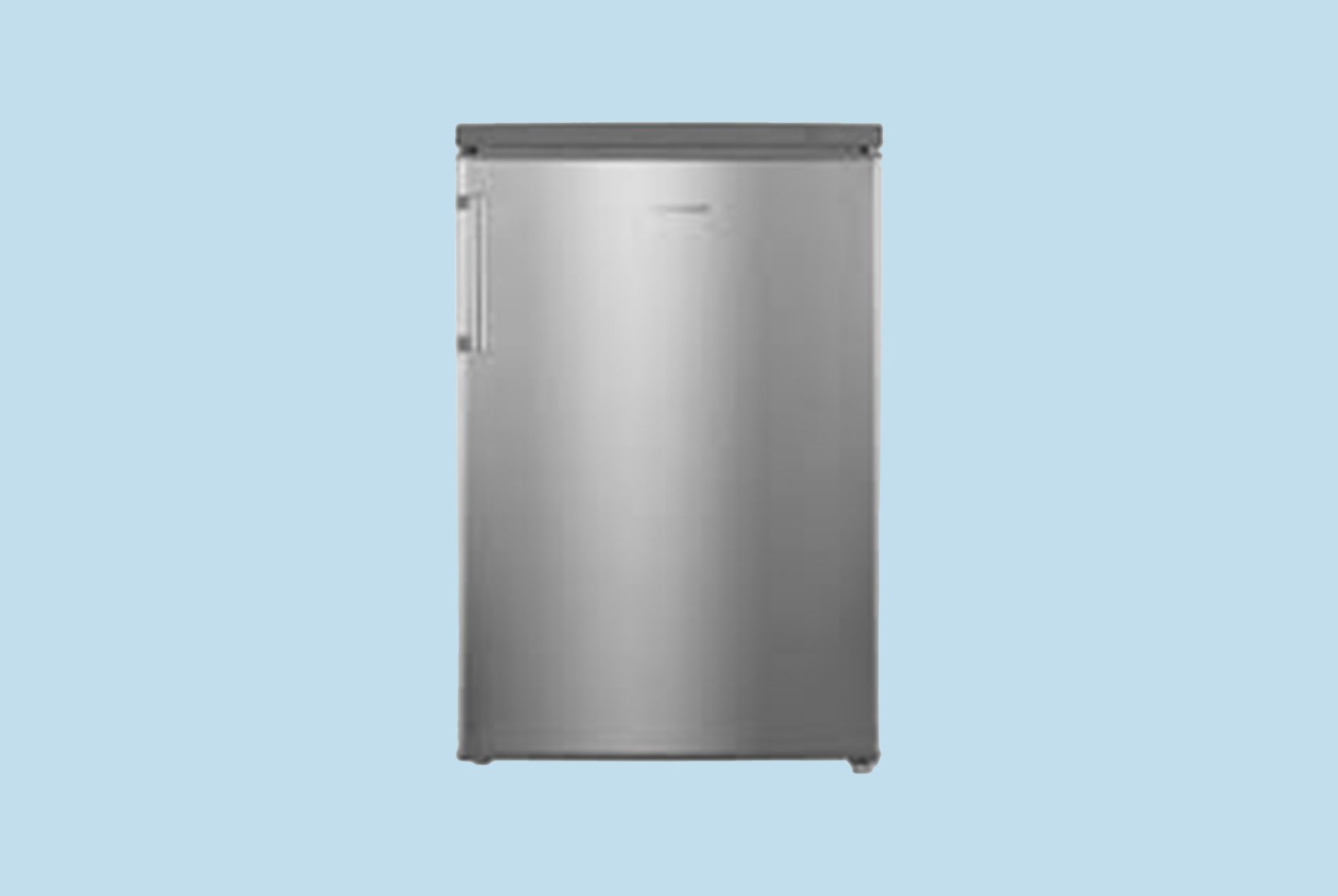 Hisense RL170D4BCE 133L Under Counter Larder Fridge with LED Lighting - Stainless Steel, Grey [Energy Class E]