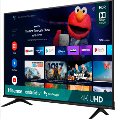 Hisense 60-Inch 4K UHD Smart TV (60A6 Series)