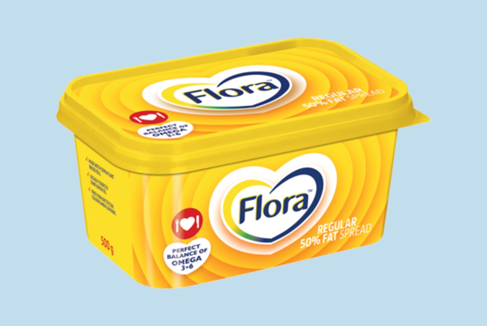 Flora regular 500g