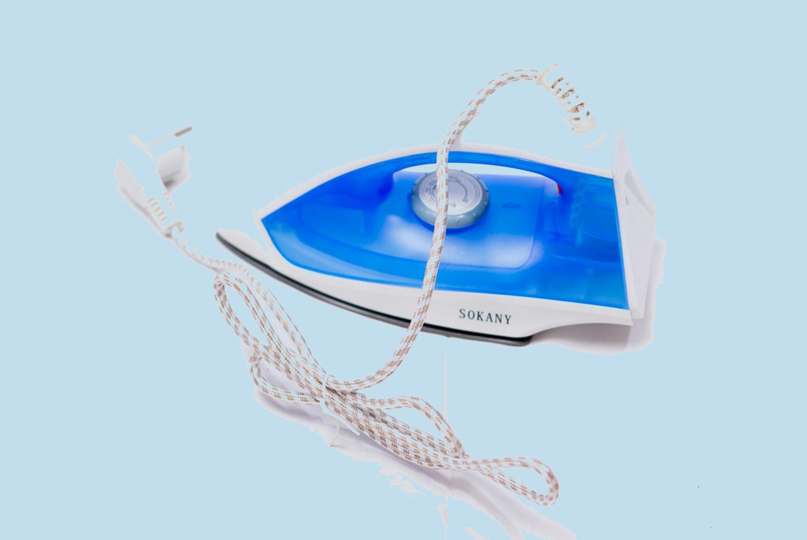 Blue, White A+ Garment Steamer