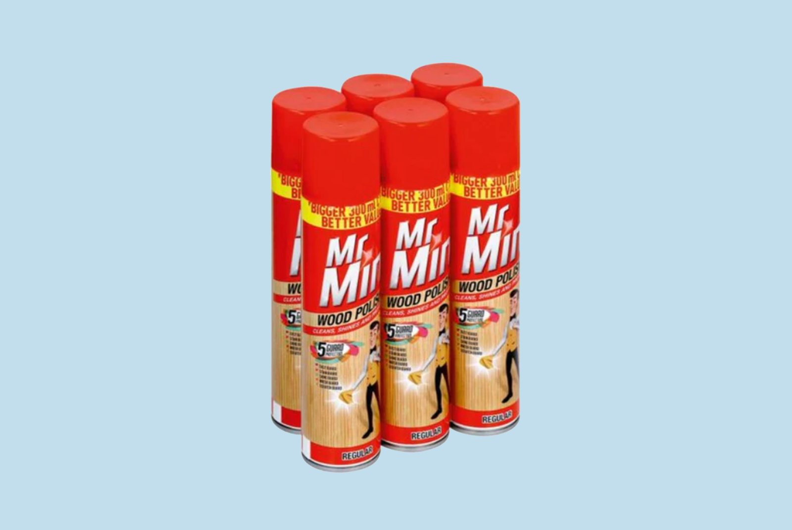 Mr Min Wood Polish Regular (300ml)
