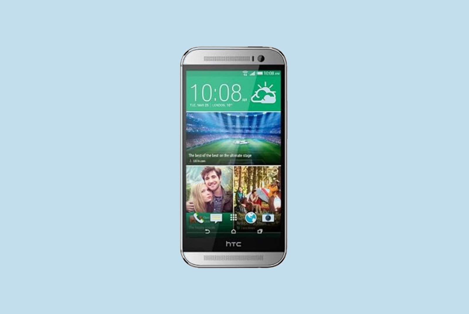 HTC One M8 Unlocked Cellphone, International, 16GB, Gold