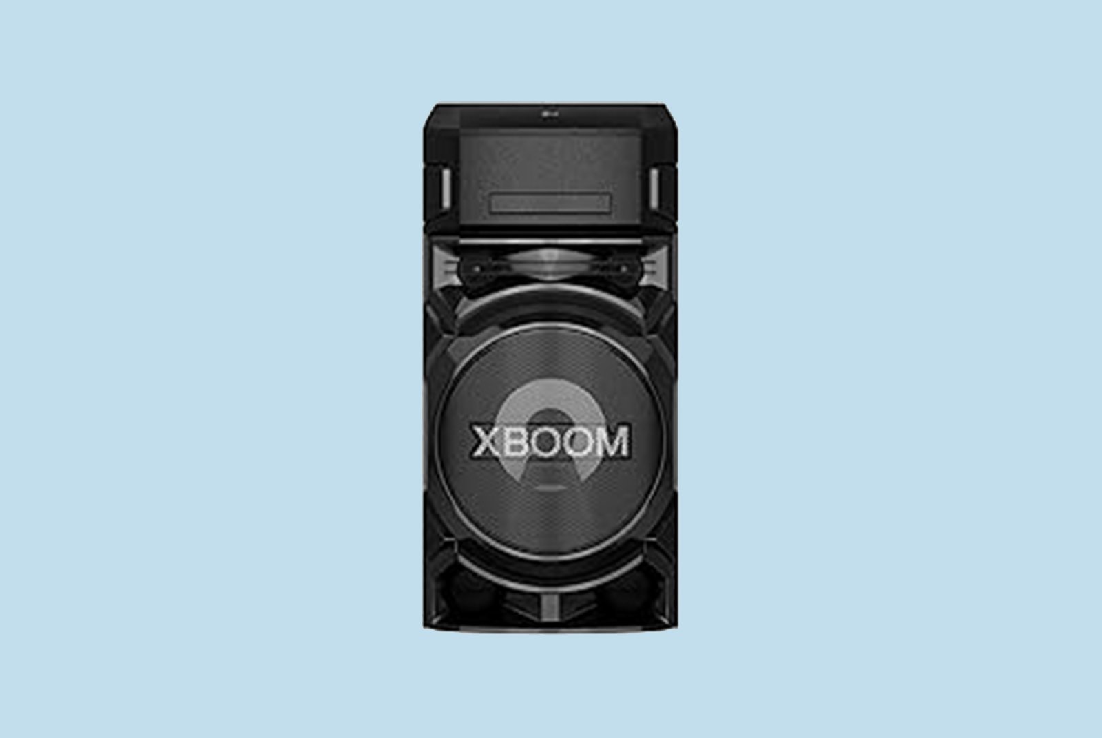 LG ON5 – Portable Speaker, RGB Lights, Tweeter 2 x 2, Woofer 8 Inches, FM and DAB+ Tuner, USB Recorder, Bluetooth 4.0, CD Tray, DJ Effects, Karaoke Function, Black