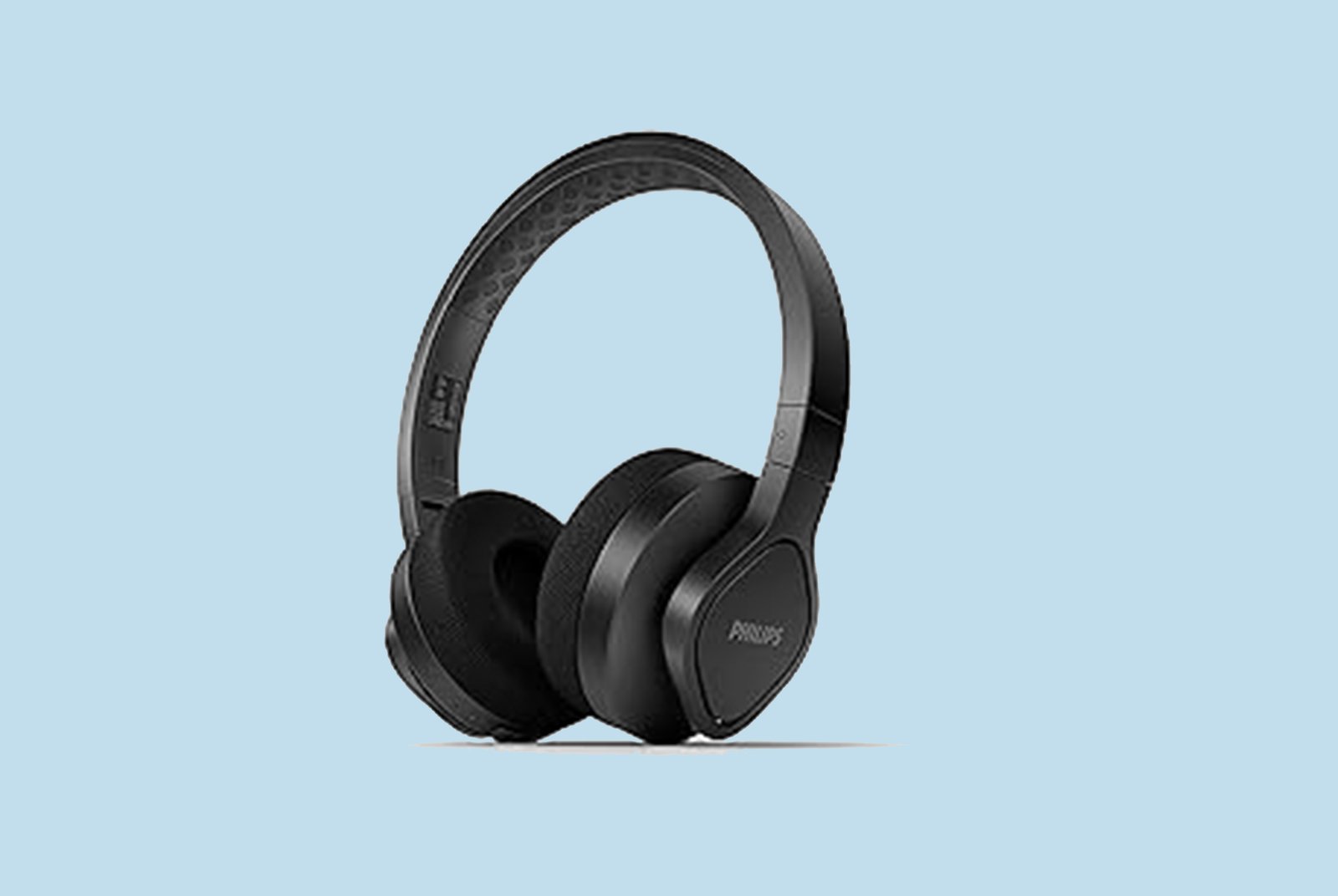 Philips A4216BK/00 On-Ear Sports Headphones Wireless (35 Hours Play Time, IP55 Dust/Water Protection, Cooling and Washable Ear-Cups), Black