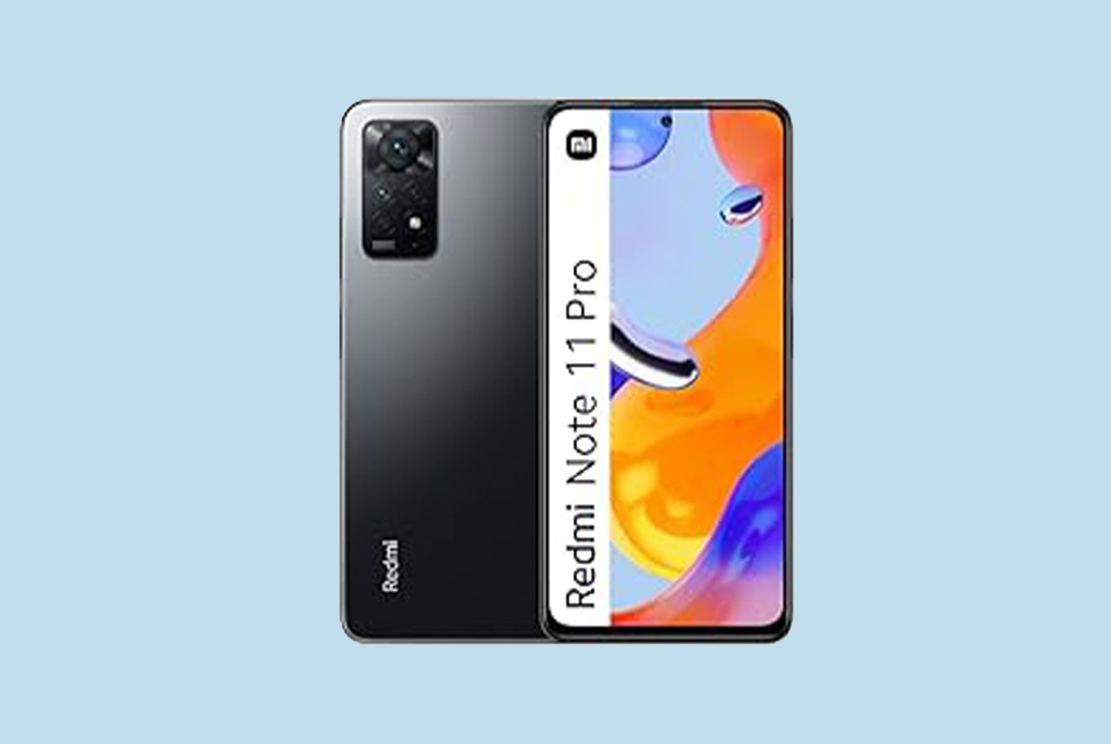 Xiaomi Redmi Note 11 Pro - Smartphone 6+64GB, 6.67” 120Hz FHD+ AMOLED DotDisplay, MediaTek Helio G86, 108MP+8MP+2MP+2MP AI quad Camera, 5000mAh, Graphite Gray (UK Version + )