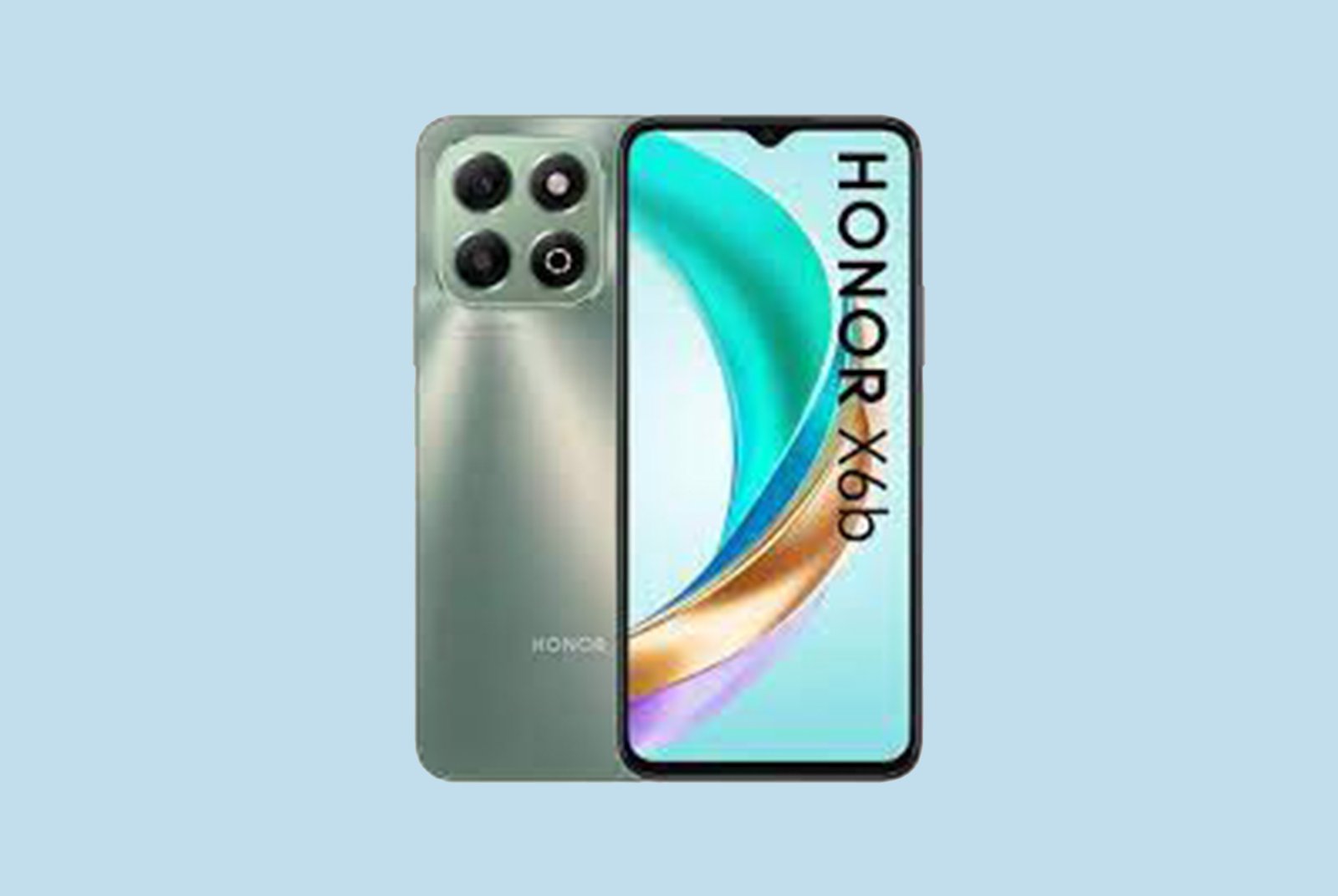 HONOR X6b Mobile Phone Unlocked, 6.56-Inch 90Hz Fullview Display, 4GB+128GB, 5200 mAh Long-lasting Battery, 50MP Triple Camera, Android