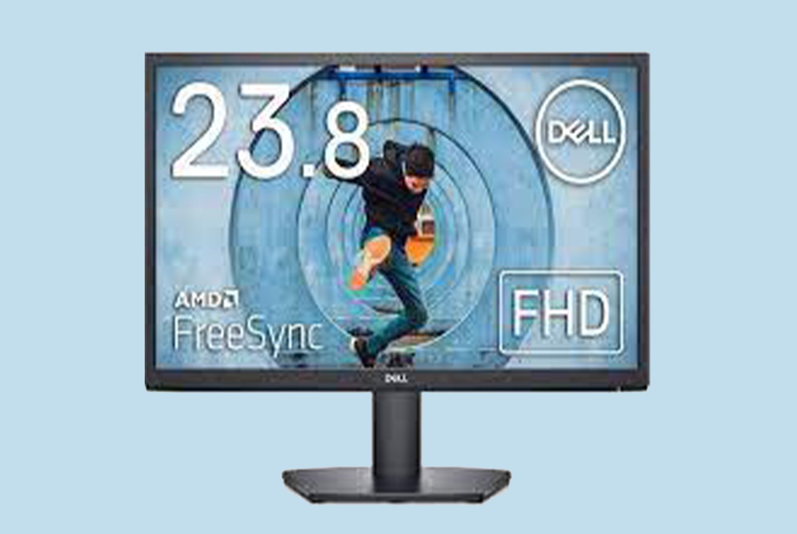 Dell SE2422H 24 Inch Full HD 1920x1080 Monitor, 75Hz, VA, 5ms, AMD FreeSync, HDMI, VGA, Black