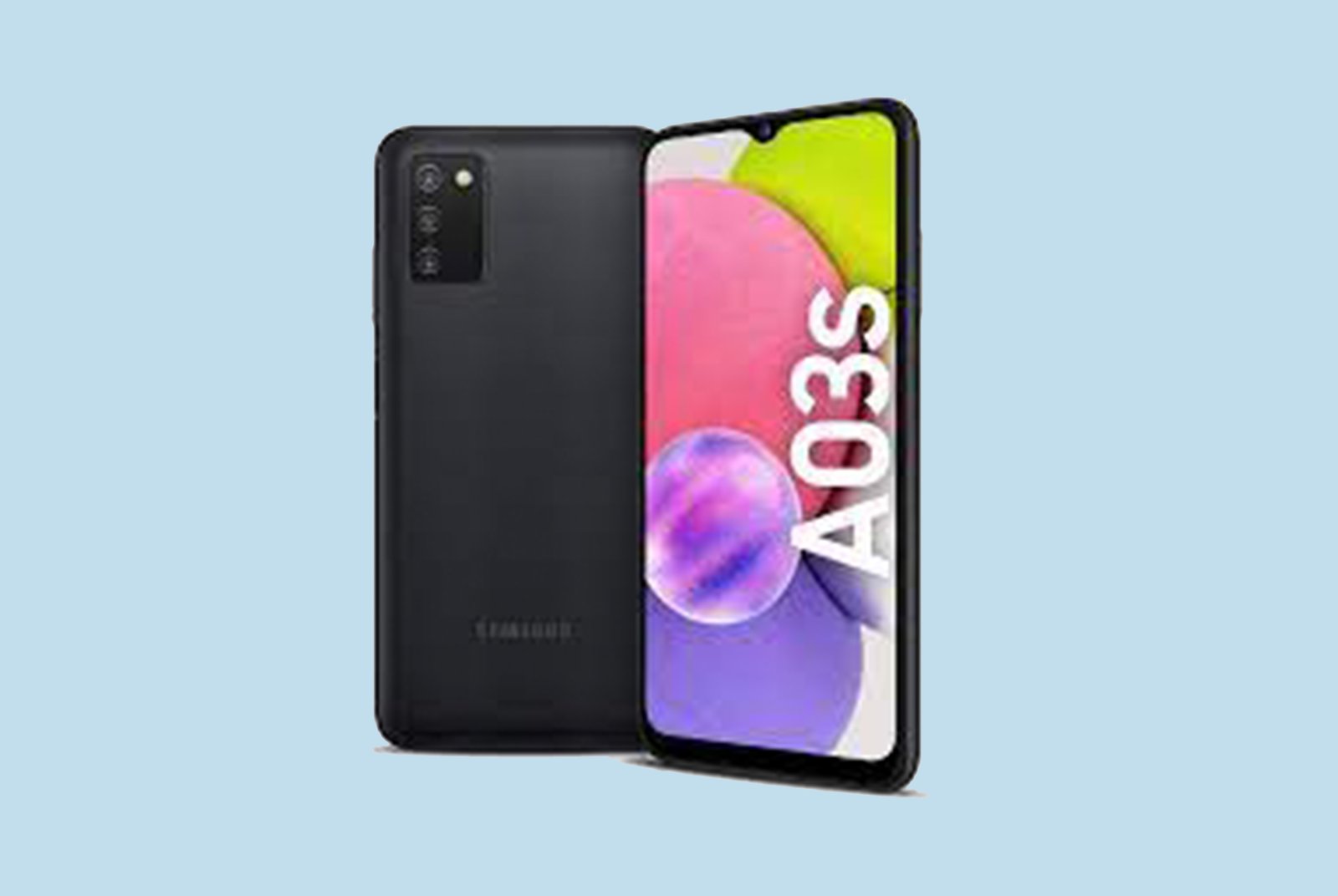 Samsung Galaxy A03s Android Smartphone, 6.5-inch Infinity-V HD+ Display, 3GB RAM and 32GB of expandable internal memory, 5,000 mAh battery, Black [UK Version]