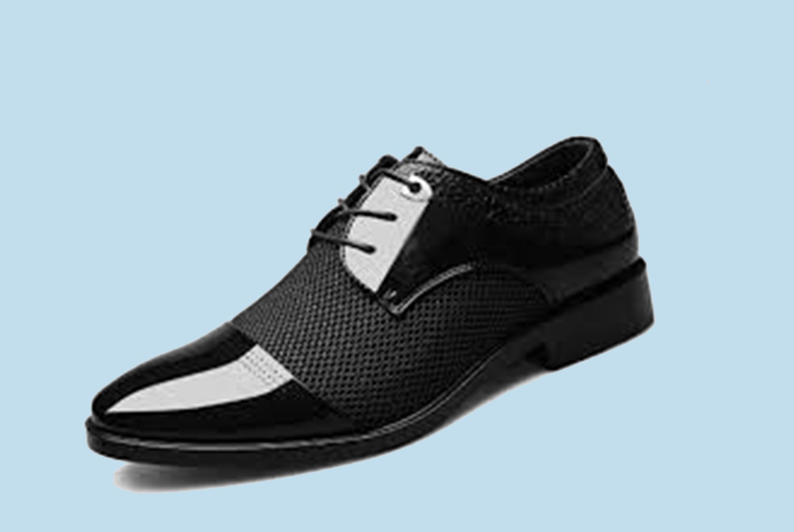 Mens Dress Shoes Lace Up Brogues Smart Party Leather Oxfords Fashion Business Shoe Classic Office Wedding Formal Shoes