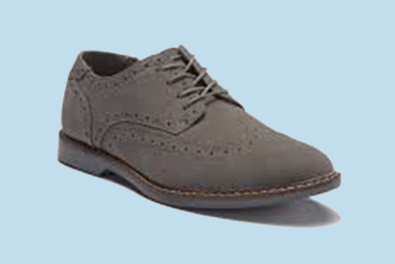Men's Formal Dress Shoes Classic Suede Brogues Fashion Lace Up Oxfords Wedding Derby Shoes