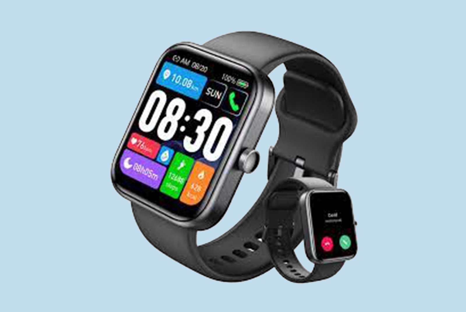 Smart Watch for Women Men Answer/Make Calls, Fitness Tracker Heart Rate Blood Pressure Blood Oxygen Monitor