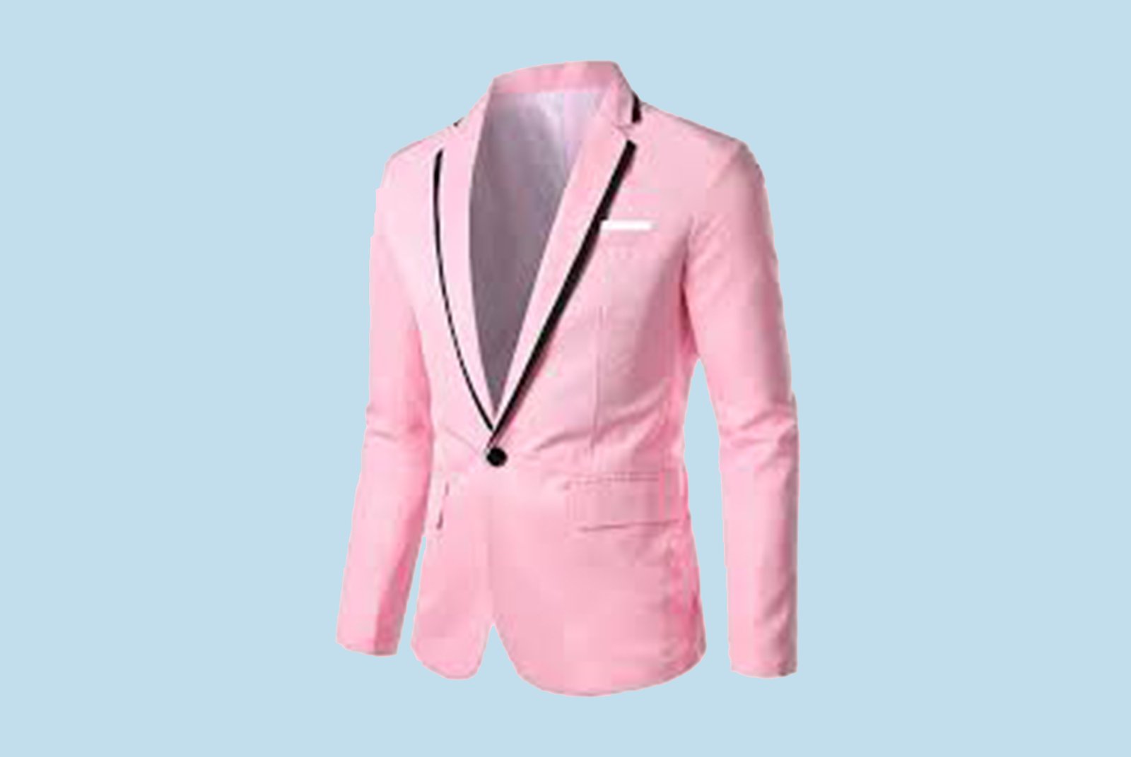 Zeiayuas Men's Blazer Shawl Collar 1 Button Slim Fit Formal Suit Jacket Wedding Prom Party Jackets Casual Business Suit Single Breasted Wedding Tuxedo Smart Daily Blazers