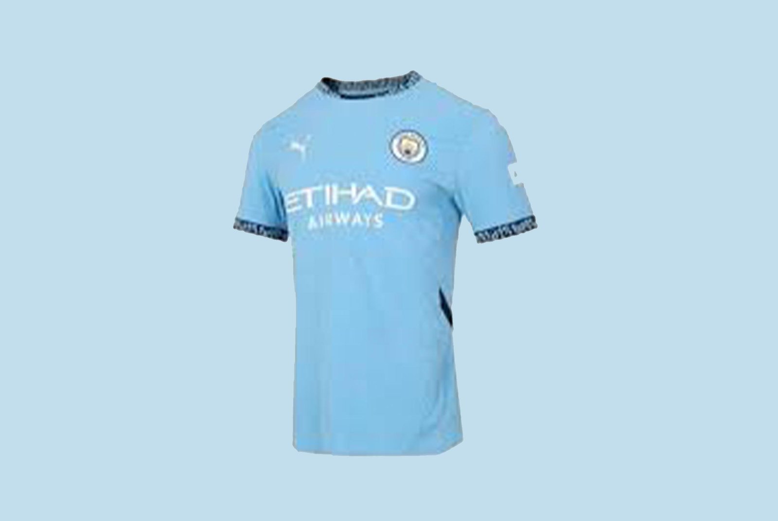 PUMA Manchester City Home Shirt 2024/25 Season - Replica - Men - Team Light Blue