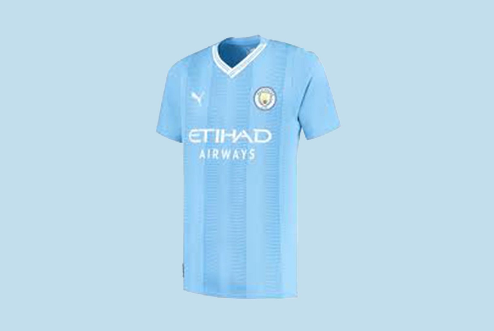 Manchester City FC 2023/2024 Home Authentic T-Shirt for Fans