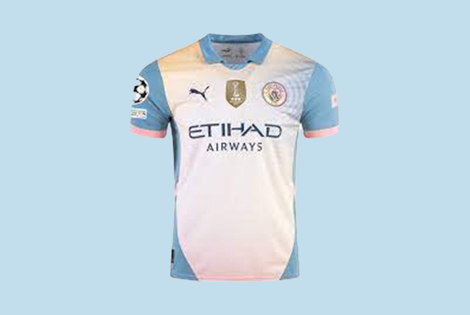 Men’s Manchester City FC 2024/25 Replica Definitely City Jersey - Pink