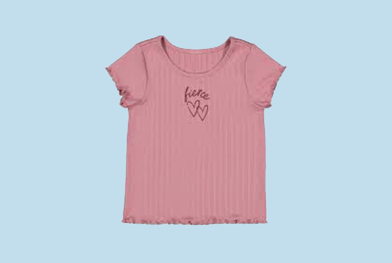 Girls Printed Short Sleeved Tops