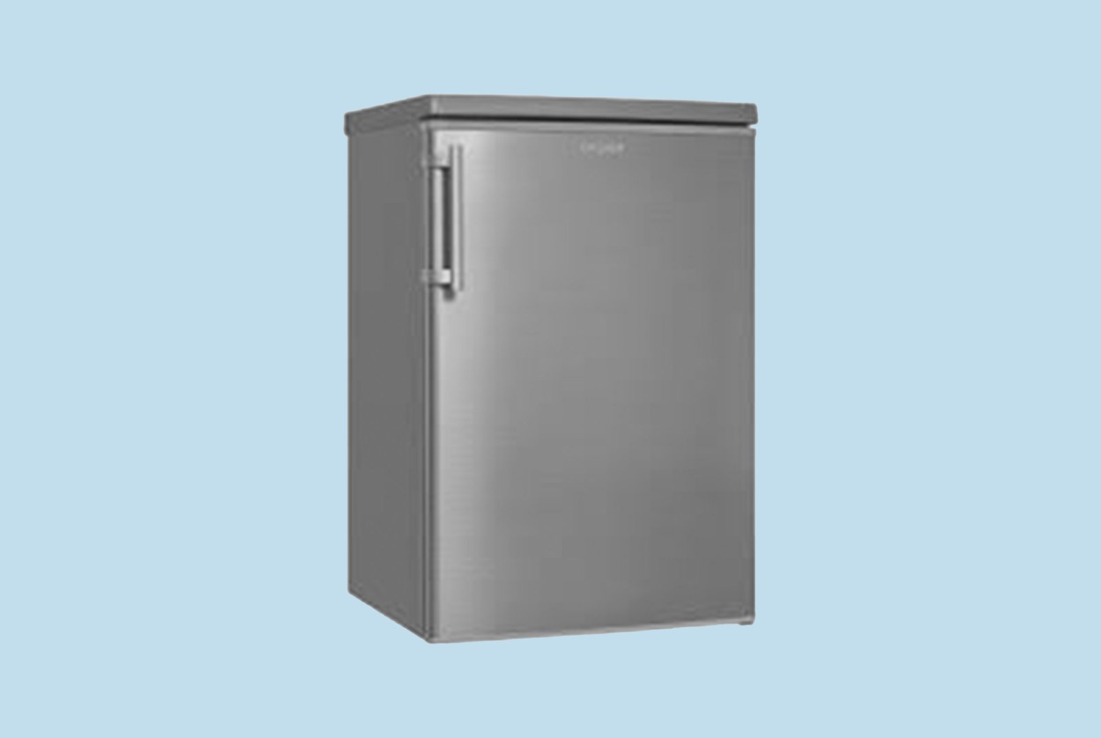 Hisense RL170D4BCE 133L Under Counter Larder Fridge with LED Lighting - Stainless Steel, Grey [Energy Class E]