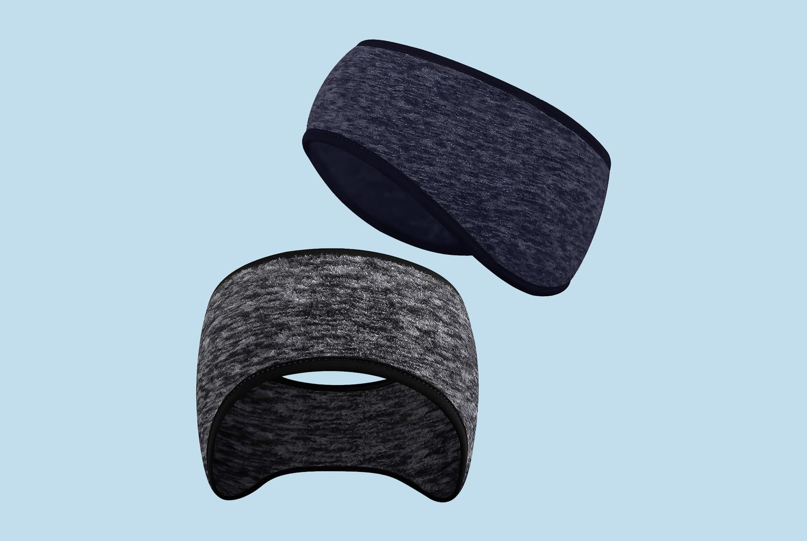 SAVITA 2 Pack Ear Warmers Headband