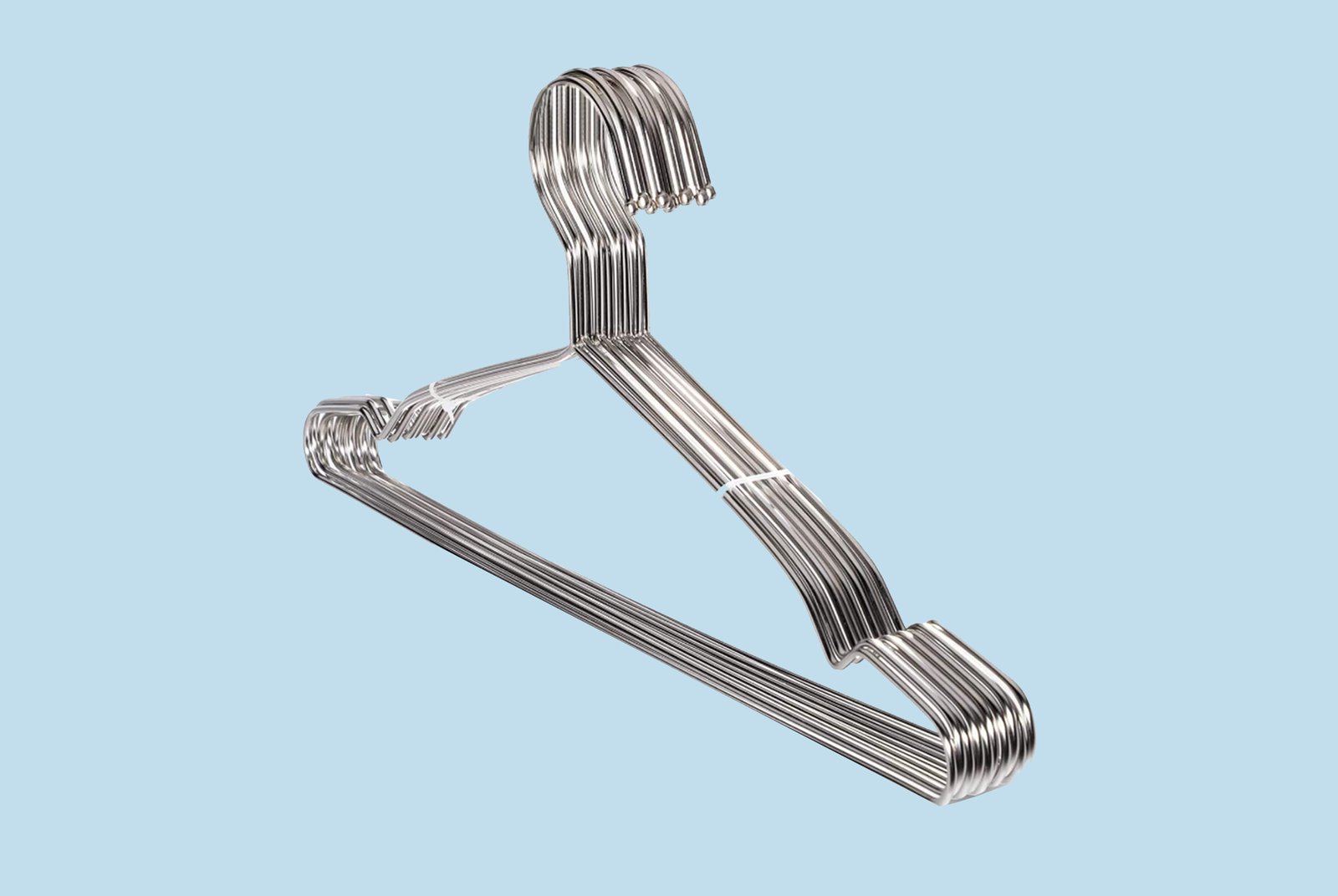 Hangers 20 Pack Metal Heavy Duty Hangers