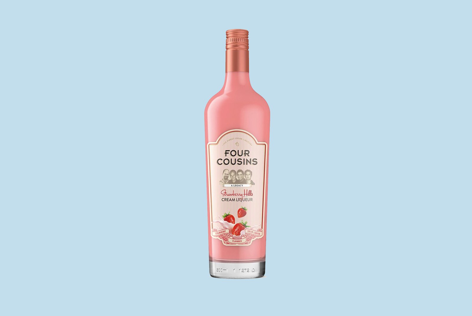 Four Cousins Strawberry Hills Flavoured Cream Liqueur - 1 x 500ml