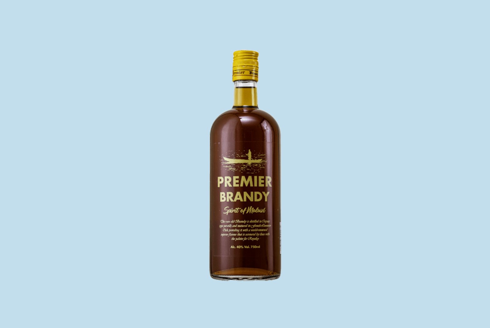 Premier Brandy 750ml Packshot (12 bottles)