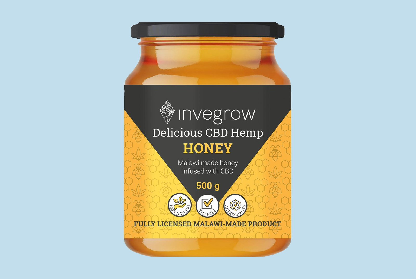 Invegrow CBD Hemp Honey