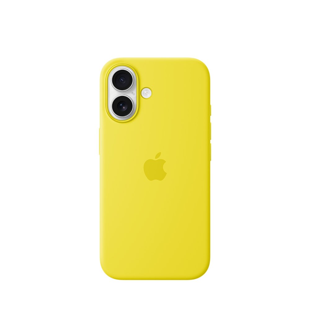 Apple iPhone 16 Silicone Case w/ Magsafe Star Fruit