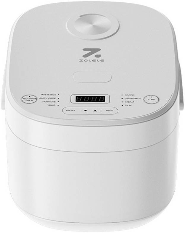 Zolele Smart Rice Cooker, 5L Capacity, 790W Butterfly Shaped Firepower