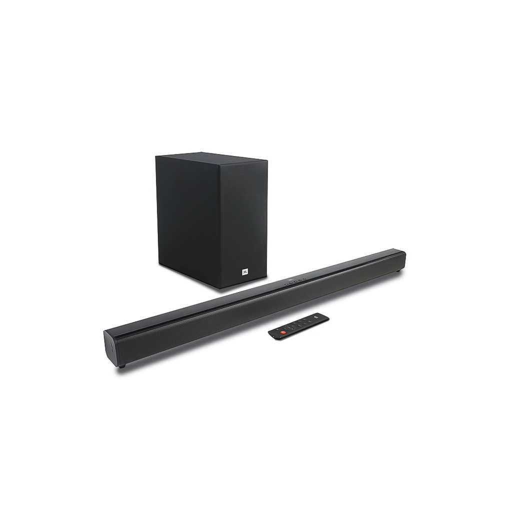 JBL Cinema SB270 2.1 Channel Soundbar with Wireless Subwoofer, Powerful 220W Output, Deep & Thrilling Bass, Dolby Digital, Bluetooth Streaming.