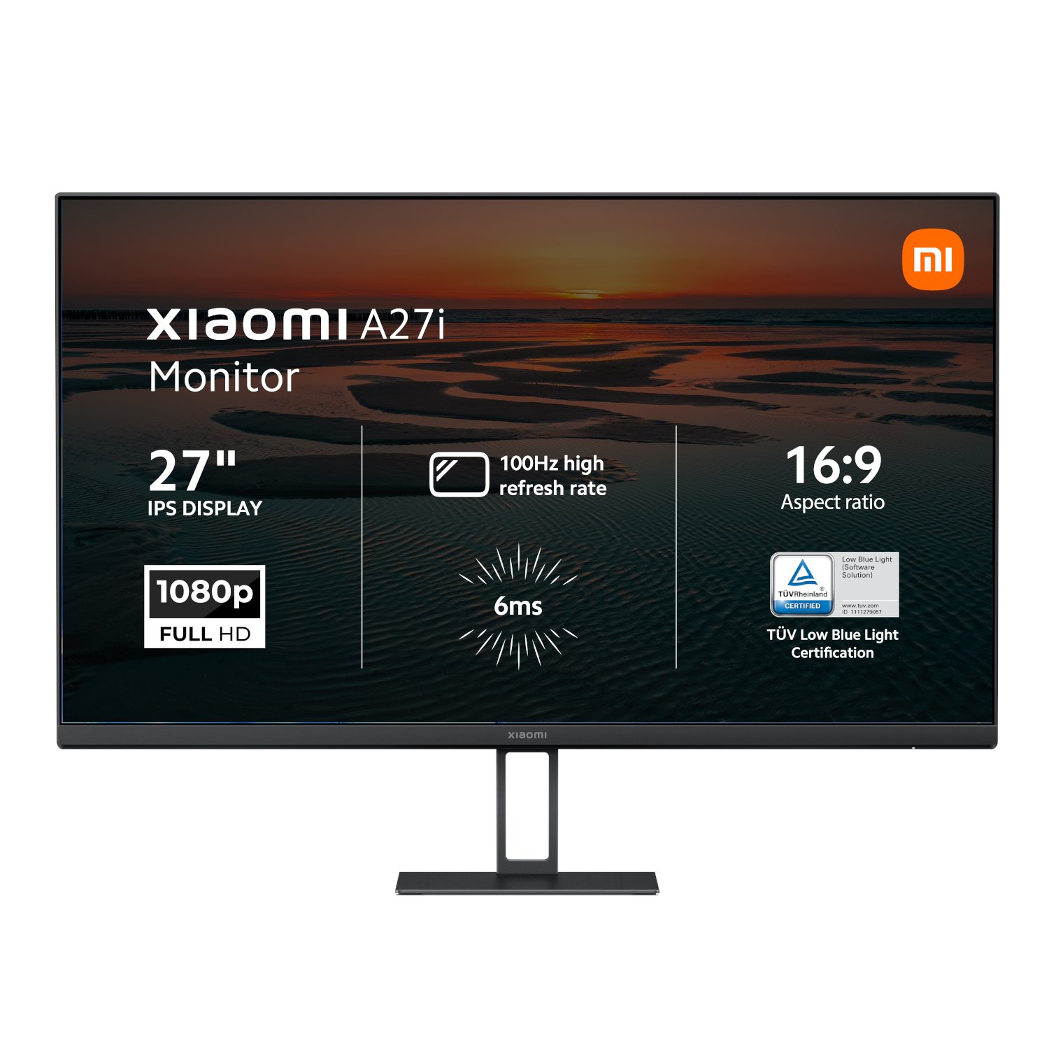 Xiaomi A27i 27" Full HD 1080p IPS Monitor (100Hz, 6ms, 16:9)