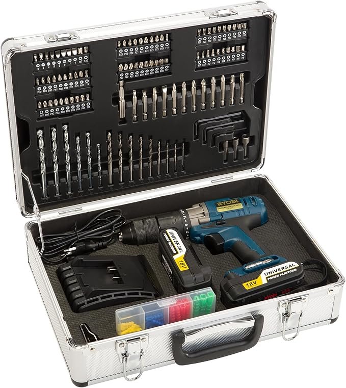 18V Impact Driver Drill Kit XLD-1860K (160-piece)