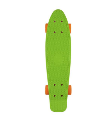 Kids Neon Coloured Retro Penny Skateboard (58cm)