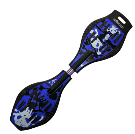 Heart-Deco Junior Caster Wave Board J Board