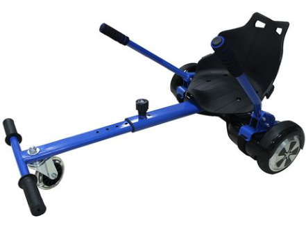 Universal Hoverboard Kart for 6.5 - 10.5 Inches. (For Everyone)- Black