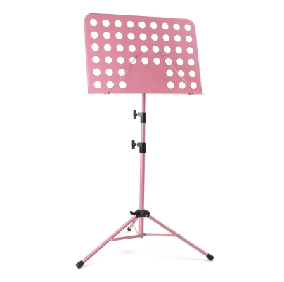 Adjustable 150cm Orchestral Sheet Folding Music Stand (Macaron Pink)