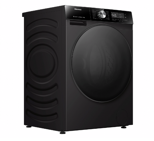 Hisense Auto-Dosing Front-Load Washing Machine (10 kg) - Premium Black