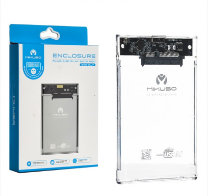 Mikuso USB 3.0 Plug and Play SATA HDD Enclosure
